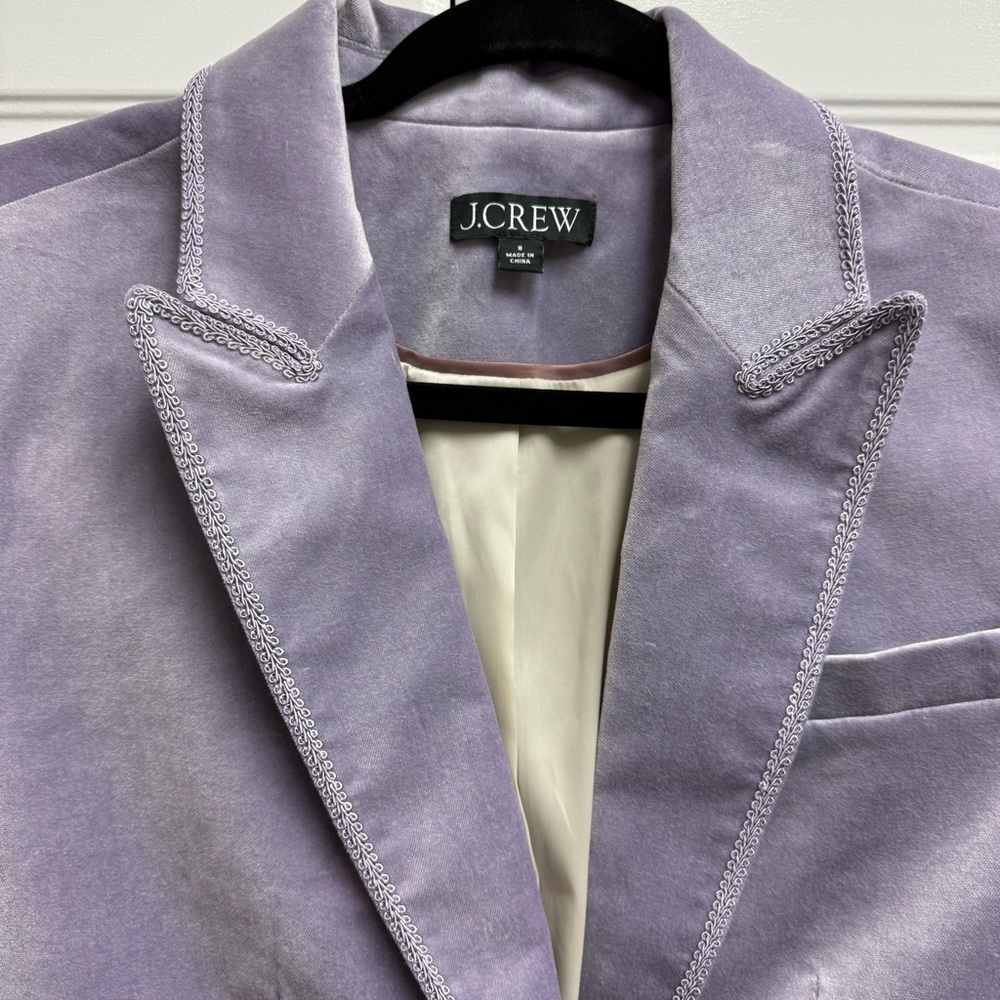 J. Crew Lavender Blazer - Picture 4 of 9